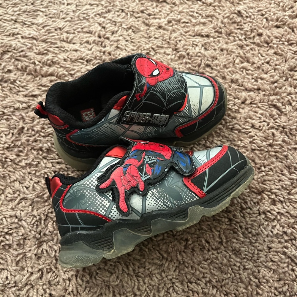 Spider-Man Kids Shoes - Black and Red